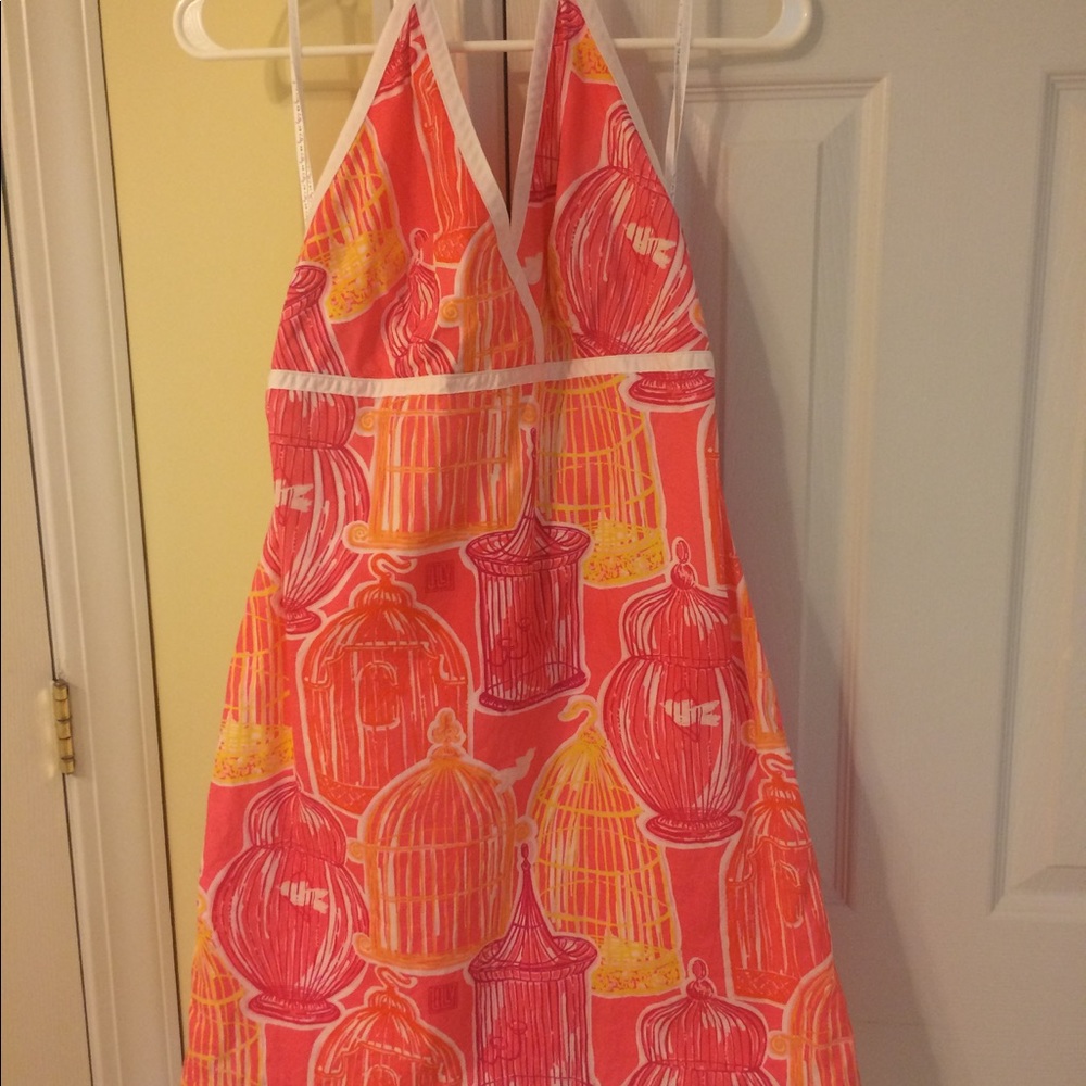 VGUC size 4 Lilly Pulitzer halter dress